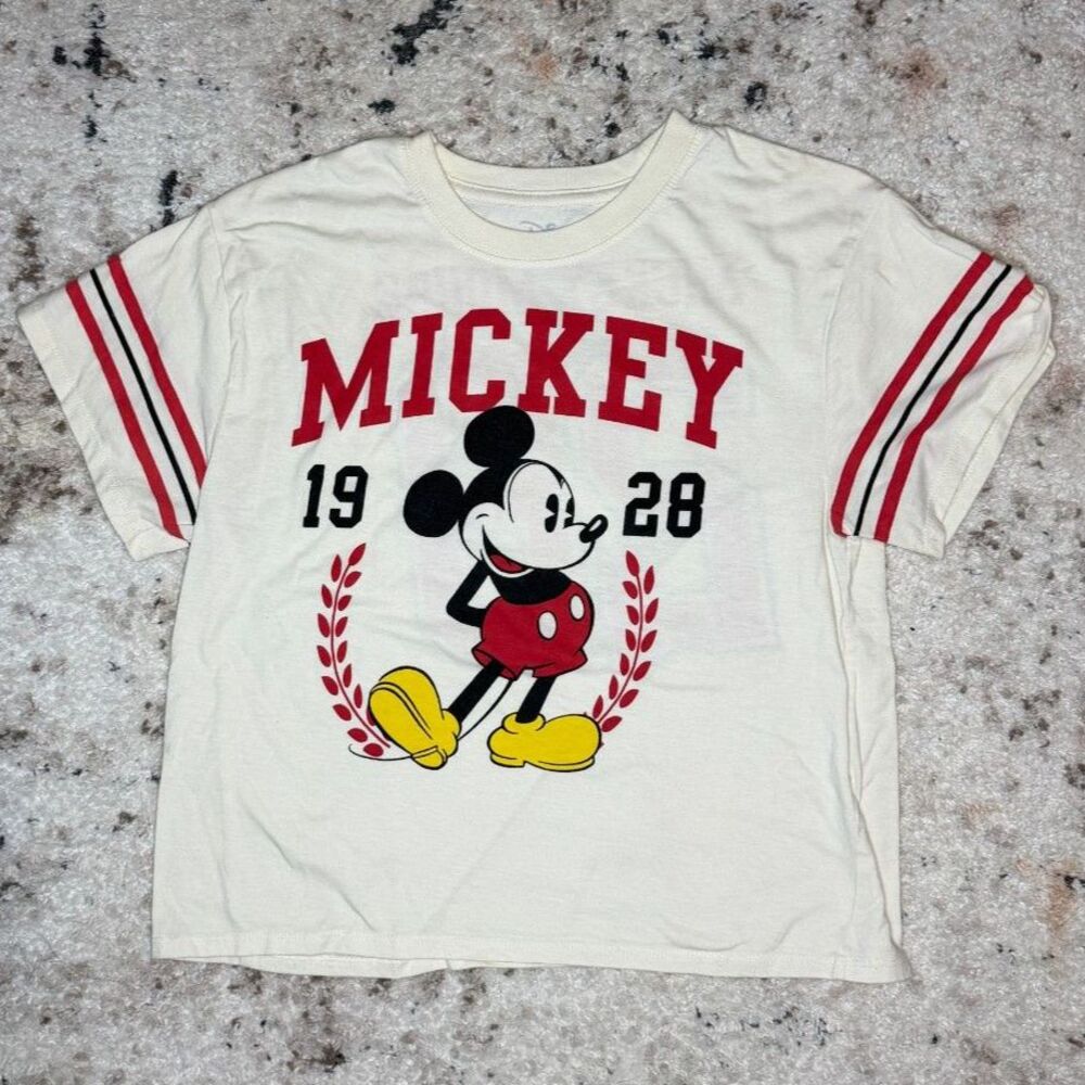 Disney Mickey Mouse 1928 Varsity Jersey Tee